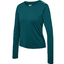 hmlMT AURA MESH T-SHIRT L/S deepteal