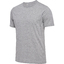 hmlELEMENTAL CHEVRON COTTON TEE greymelange