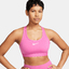 Swoosh Medium Support Women's Padded Sports Bra playfulpinkwhite