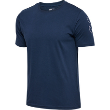 hmlELEMENTAL CHEVRON COTTON TEE-2327637