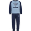 hmlHUMMING CREWSUIT blackirisfadeddenim