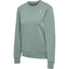 hmlPULSE W SWEAT CREWNECK chinoisgreen
