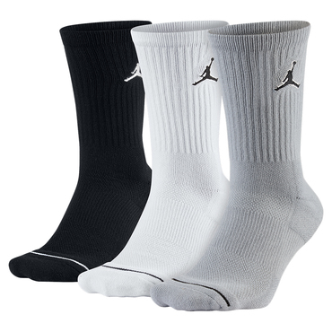 Jordan Everyday Max Crew 3-Pack BASKETBALlsocken schwarz Nike SX5545-019-S  - basketballdirekt.de