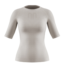 Sports Compression Shirt Short Sleeve Women-2353442