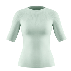 Sports Compression Shirt Short Sleeve Women-2353447