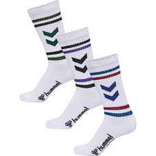 hml3-PACK SOCKS CHEVRON HIGH RETRO-2395090