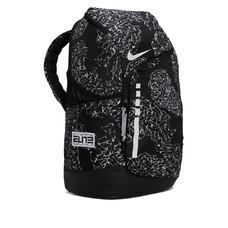 Nike elite backpack black and white sale