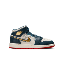 Air Jordan 1 Mid SE Big Kids' Shoes-2318644