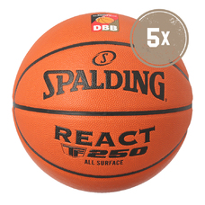 Basketball DBB React TF-250 - 5er Ballpaket